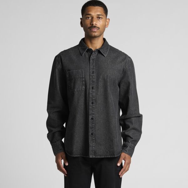 AS Colour Men's Stone Wash Shirt Thumbnail